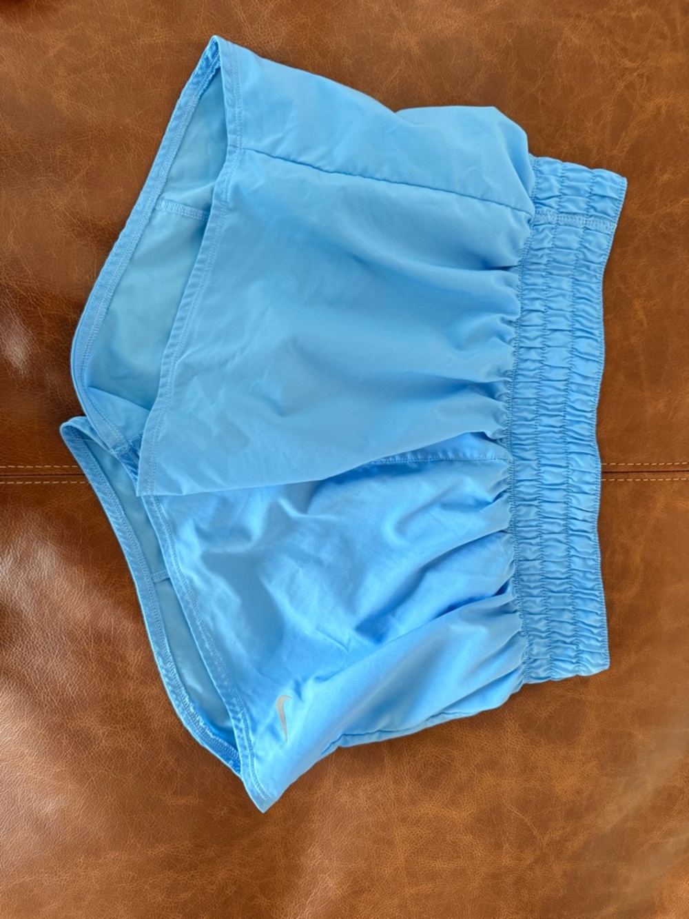 Nike Light Blue Athletic Running Shorts
